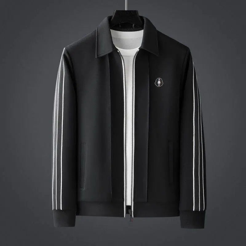 Comfortable men's athletic joggers, matching part of a sporty two-piece tracksuit set.