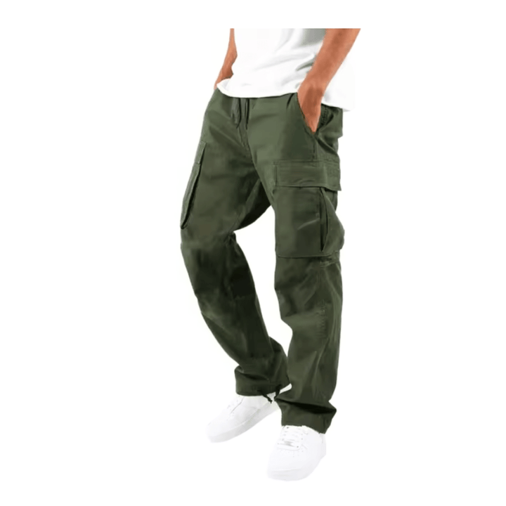 Smart men's cargo pants, an essential for men's fashion & everyday utility.