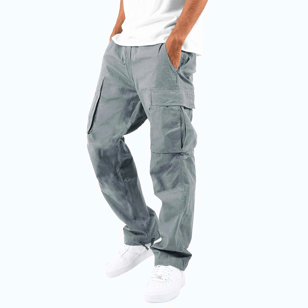 Stylish men's utility pants, offering comfort & functionality for active men.