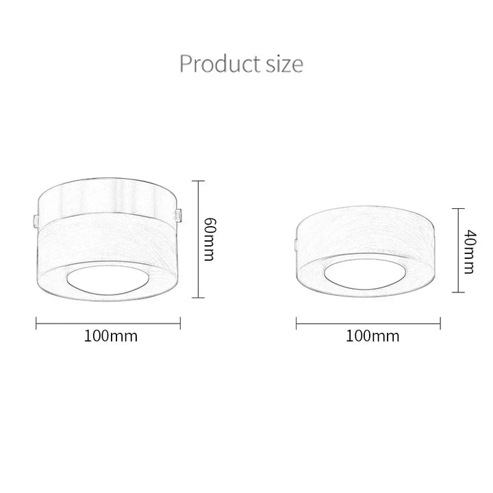 Modern wooden LED ceiling light, minimalist round design, great for any room's decor.