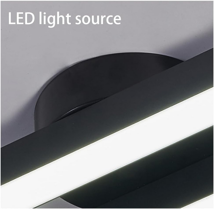 "Modern aluminium semi flush mount LED ceiling light with sleek design, energy-efficient illumination, and multiple finishes.