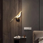 1 Bird wall light
