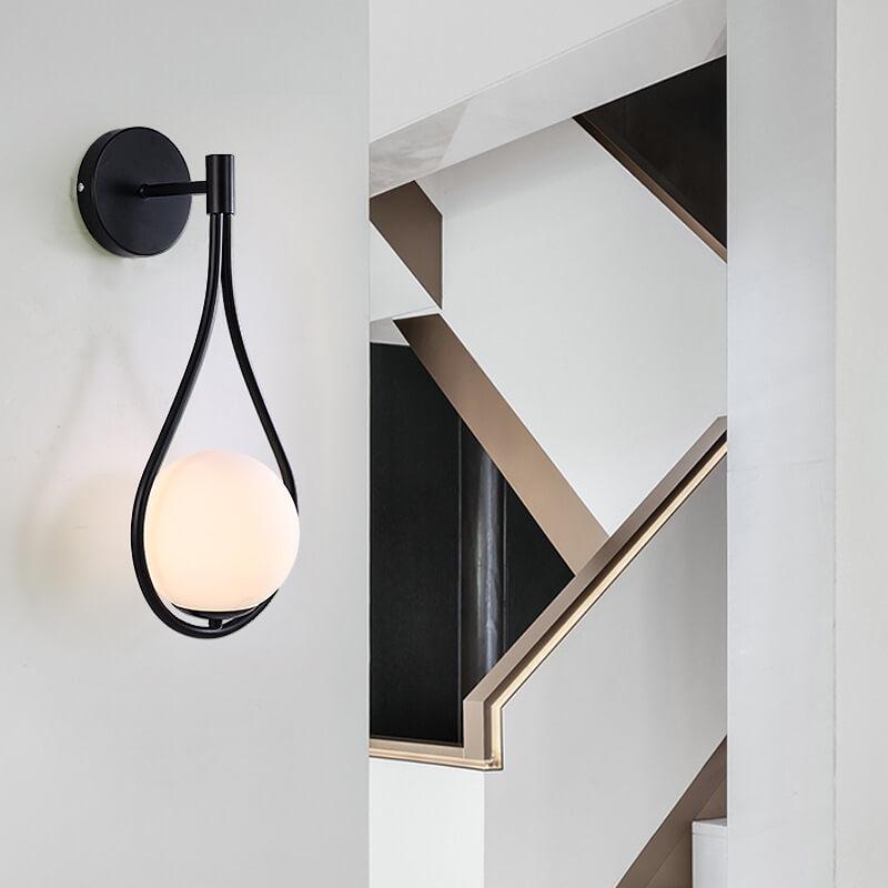 Sleek contemporary wall light, perfect indoor lamp for office lighting or modern home accent decor.