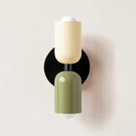 Beige / Green / Black