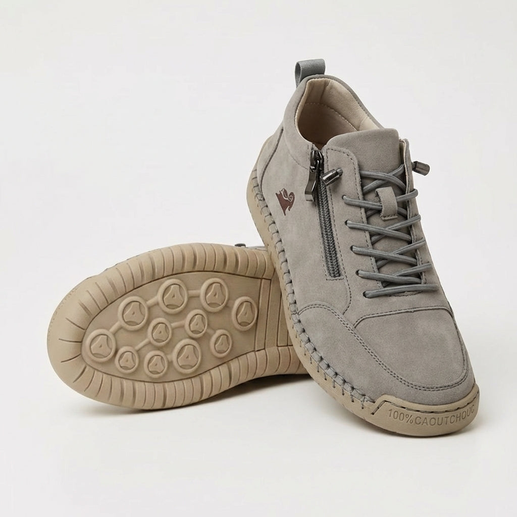 Women's orthopedic sneakers with zipper for easy wear, delivering comfort and pain relief.