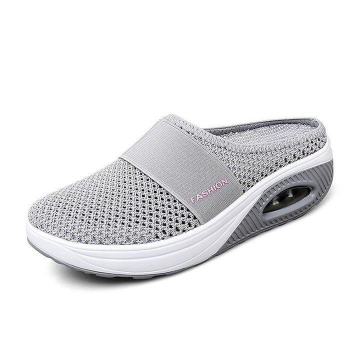 Everyday women's orthopedic slip-on shoes with air cushion & arch support for ultimate comfort.