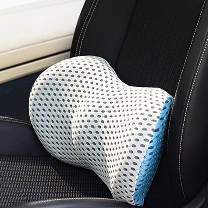 Unisex orthopaedic lumbar support cushion for ergonomic back support & pain relief.