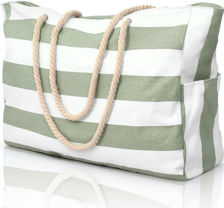 Oversized women's pool bag, waterproof and sandproof, perfect for a day by the water.