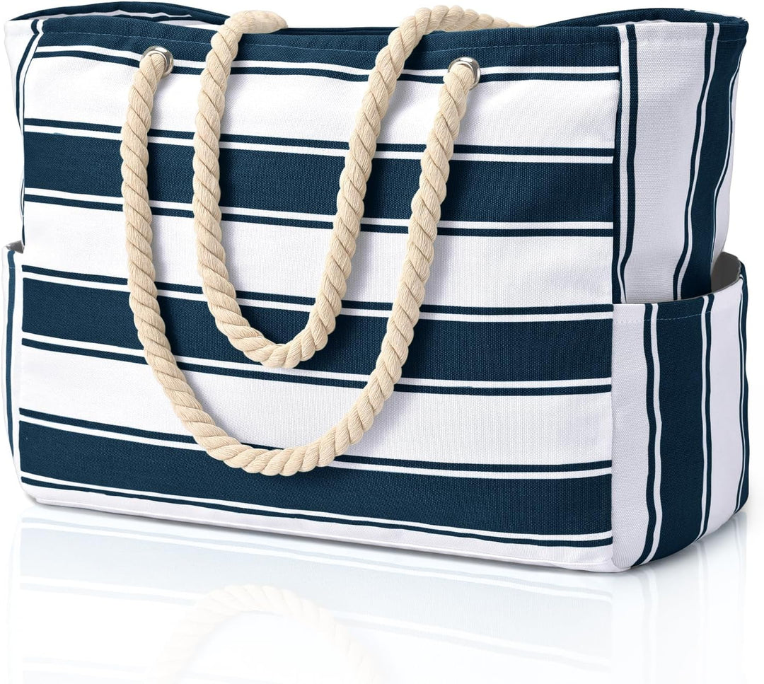 Women's versatile oversized tote, waterproof and sandproof, an ultimate travel companion.