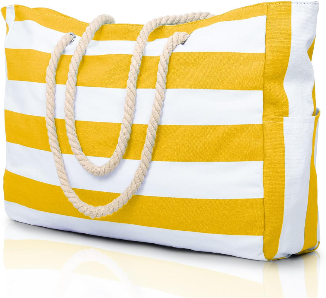 Sandproof and waterproof oversized beach bag, a must-have travel accessory for women.