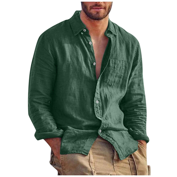 Men's versatile V-neck t-shirt in soft cotton, perfect for everyday casual wear & effortless style. Comfortable short sleeve top.