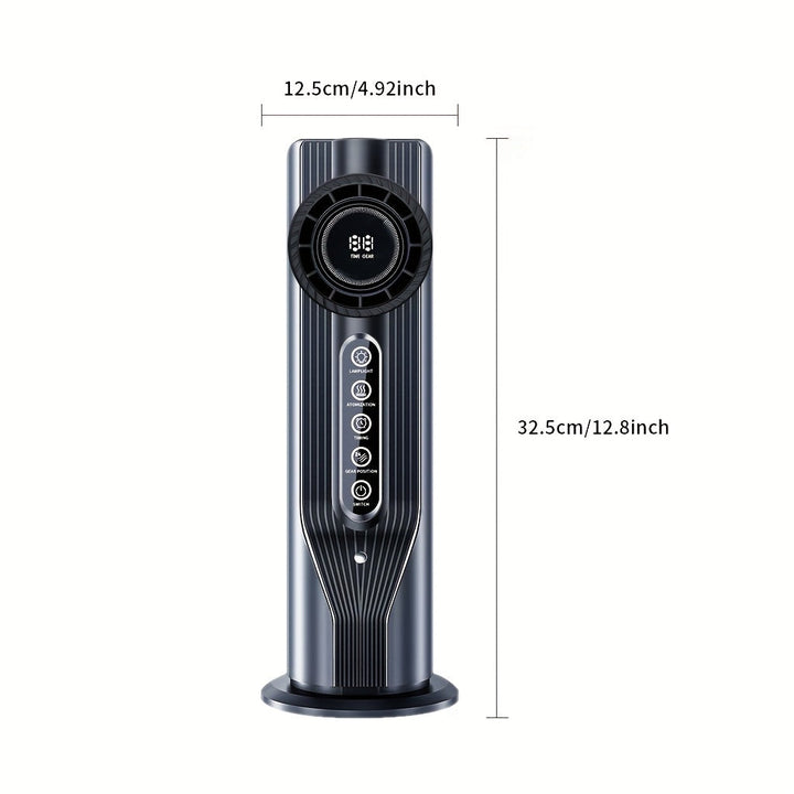 Desktop personal fan offering quick cooling relief, essential for comfort in home and office.