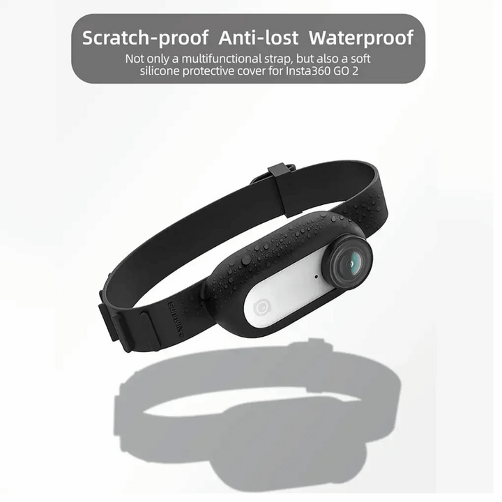 "Pet collar camera with 160° wide-angle lens and HD 1080P video, designed for cats and dogs, fits comfortably on collars."