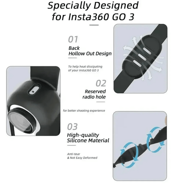 "Pet collar camera with 160° wide-angle lens and HD 1080P video, designed for cats and dogs, fits comfortably on collars."