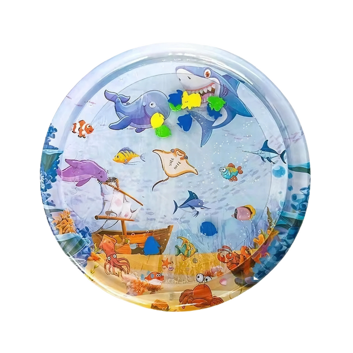 Relief from hot weather with this pet cooling play mat. Provides a refreshing water playmat for dogs & cats' summer fun.