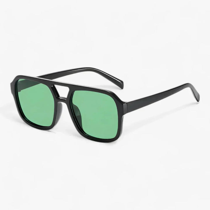 Retro vintage square sunglasses for a stylish look, unisex design, UV400 protection eyewear.