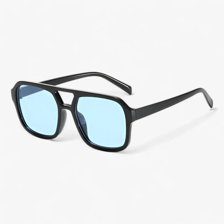 Stylish unisex vintage square sunglasses, a perfect fashion accessory with UV400 protection.