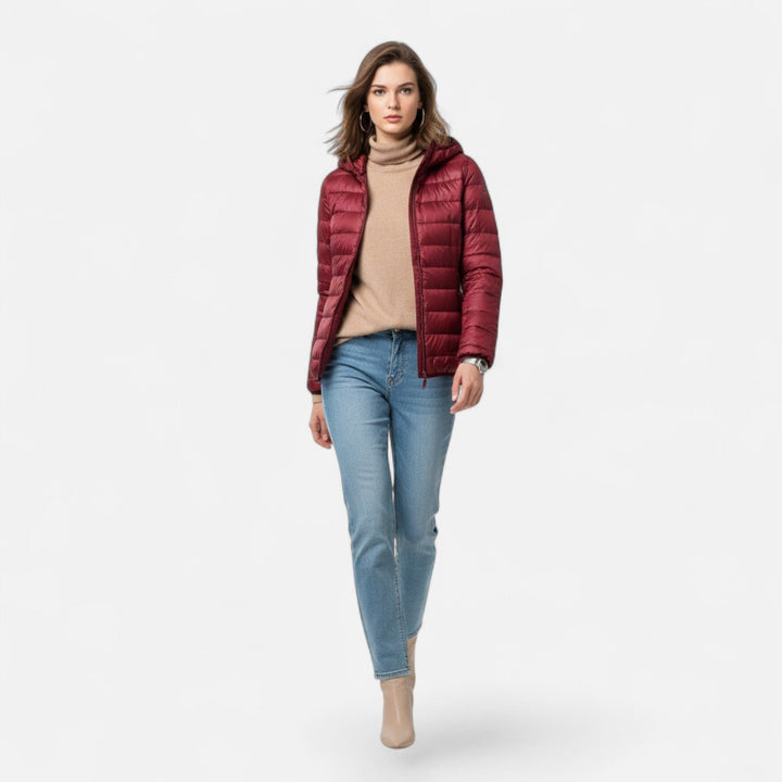 Everyday plus-size women's warm coat, a perfect staple for autumn and winter wardrobes.