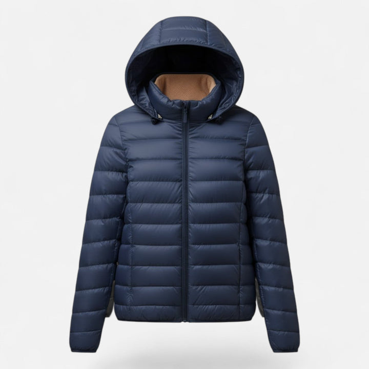 Warm plus-size women's outerwear, designed for chilly days and winter style.