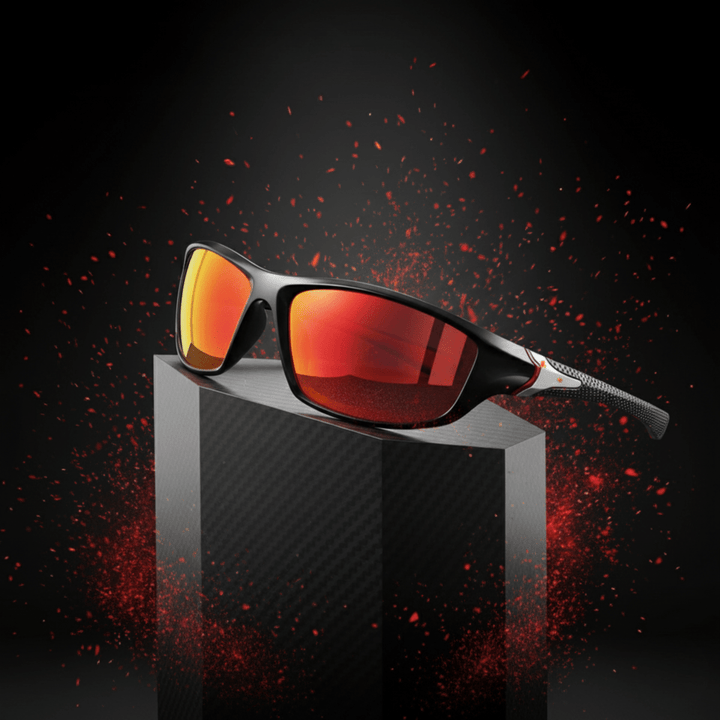 Polarised unisex sunglasses with UV400 protection, ideal for day & night driving & outdoor activities.