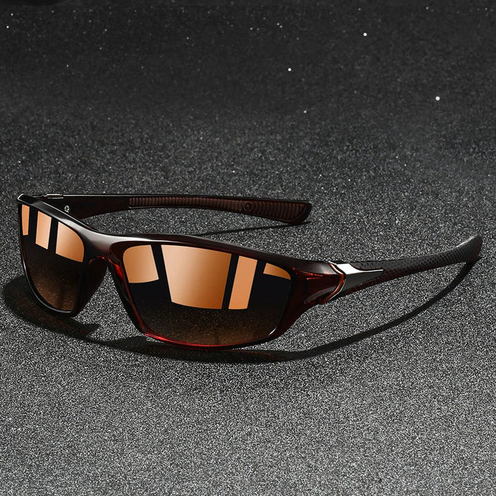 Get superior vision with polarised unisex sunglasses, UV400 eye protection, comfortable for extended wear.