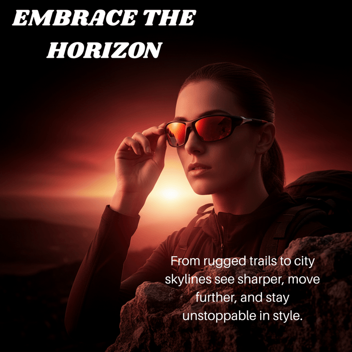 Day & night polarised unisex sunglasses with full UV400 protection, perfect for driving & outdoor use.