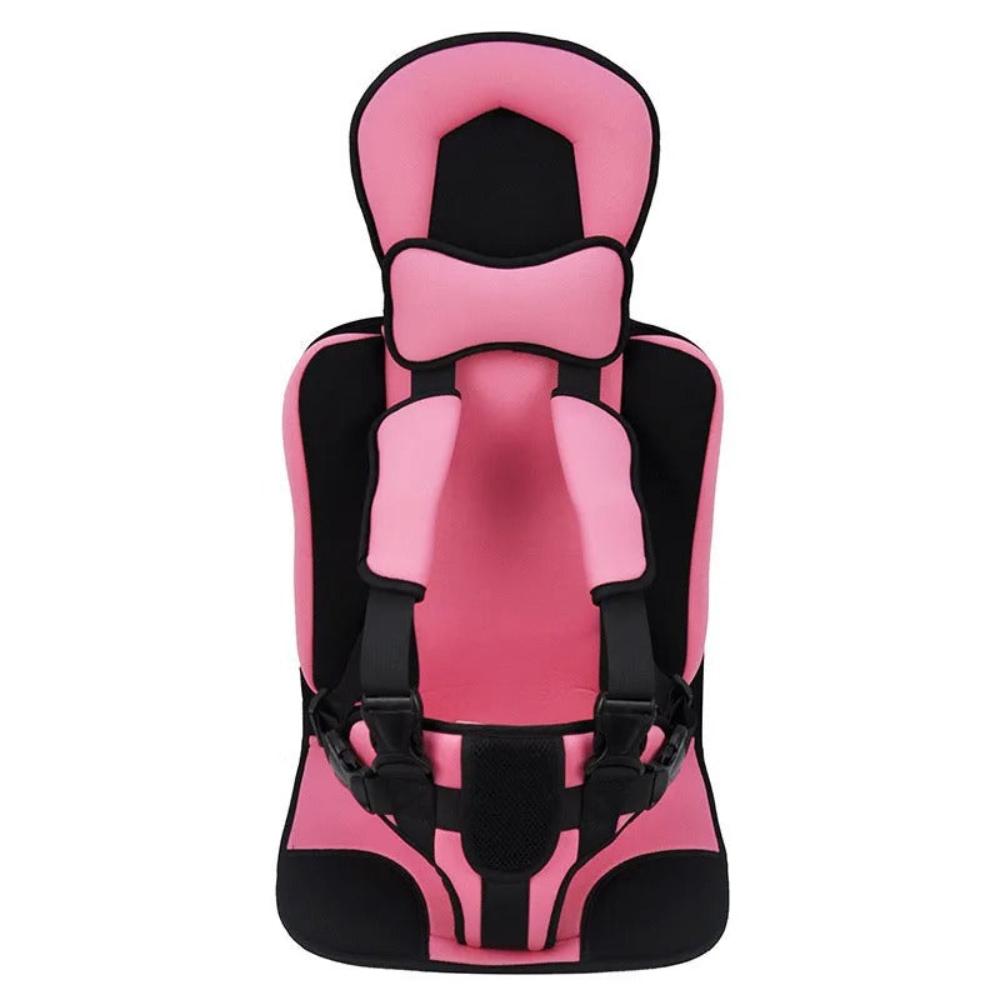 Compact portable booster seat for kids, easily attaches to suitcases, ideal baby travel gear for on-the-go families.