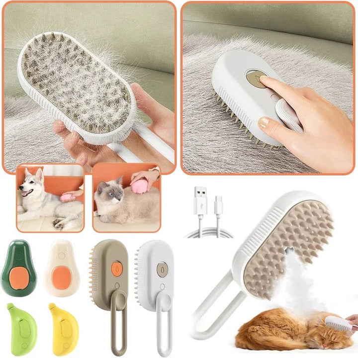 Eco-friendly Effortless Steam Brush 2.0, a versatile clothing steamer & fabric freshener for wrinkle-free garments & home.