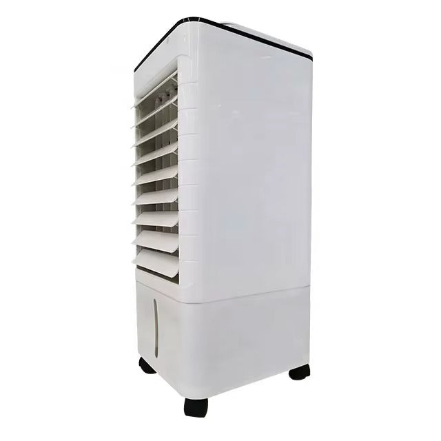 Compact portable air cooler & humidifier for any room. Easy remote control for cool air.