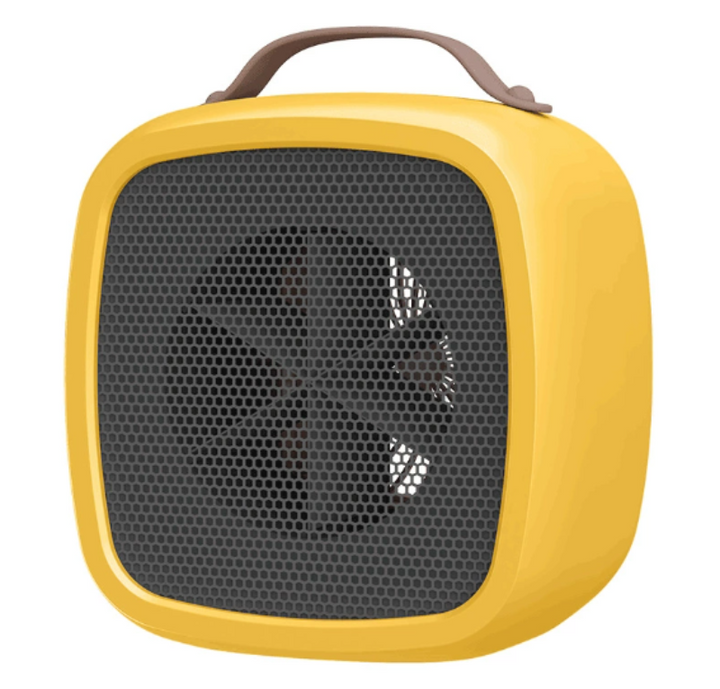 Modern portable space heater, ideal for warming individual rooms with adjustable settings.