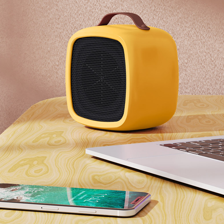 Efficient space heater, providing quick and cozy warmth with energy-saving options.
