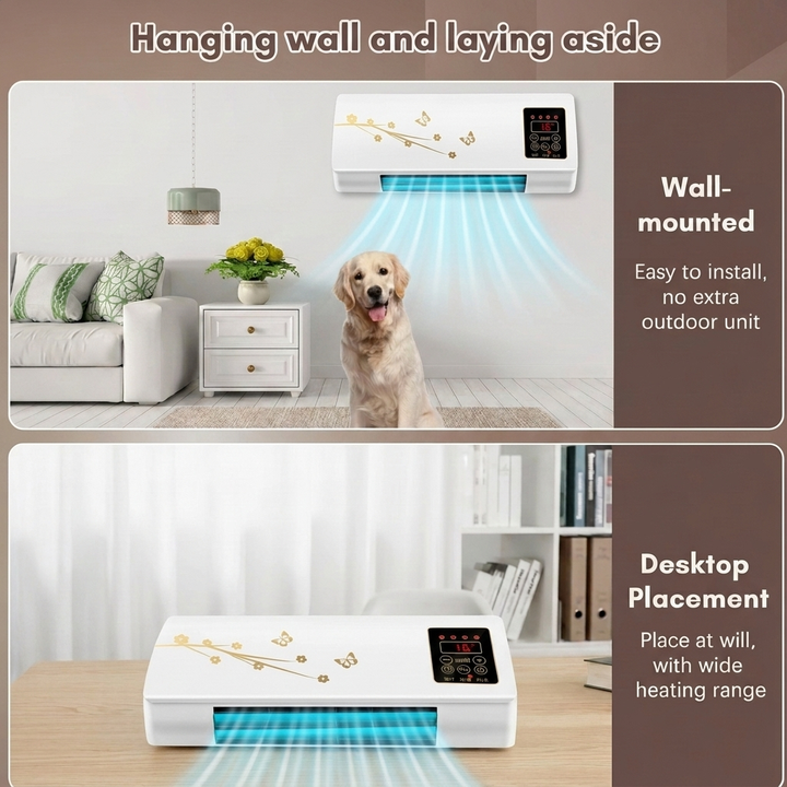 Enjoy instant summer comfort with this personal mini air cooler. Portable, quiet, and energy-efficient for home/office.
