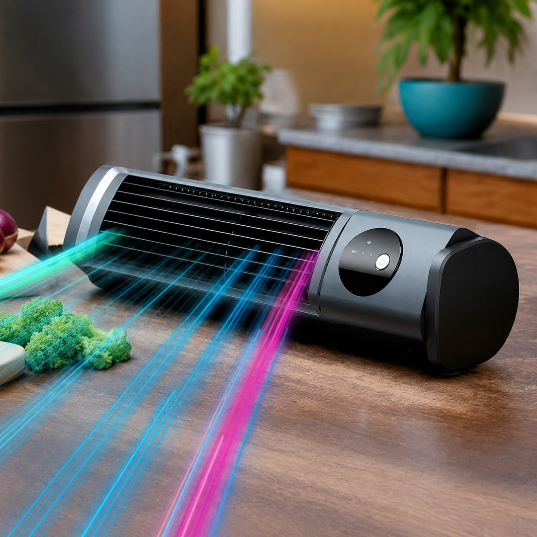 Modern universal tower fan with adjustable oscillation for quiet, efficient cooling in bedrooms, offices, or living areas.