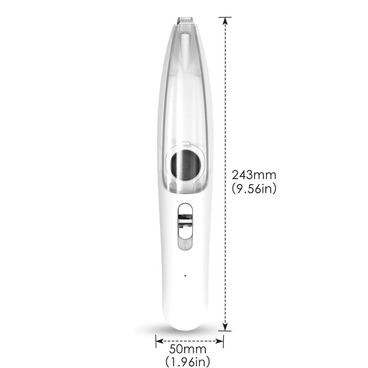 Quiet pet hair trimmer for small to large dogs & cats. Cordless vacuum clippers provide a clean, stress-free groom.