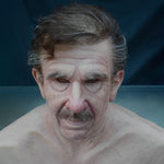 Black-haired old man
