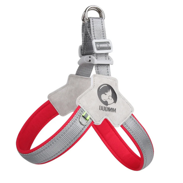 No-pull dog harness designed for training & control. Reflective and breathable for comfortable, safe walks.