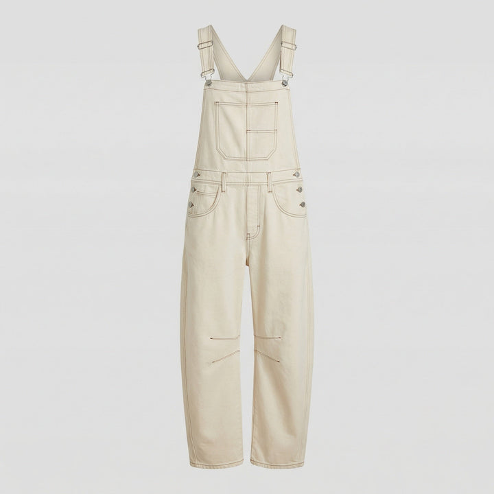 Relaxed fit women's overalls featuring adjustable straps & large practical pockets for versatile everyday fashion.