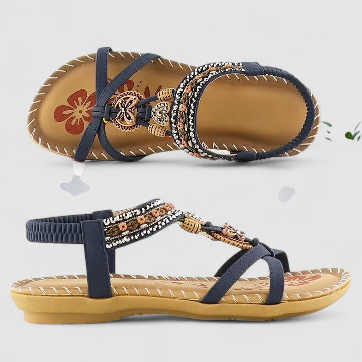 Women's comfortable orthopaedic sandals, providing excellent arch support for healthy feet.