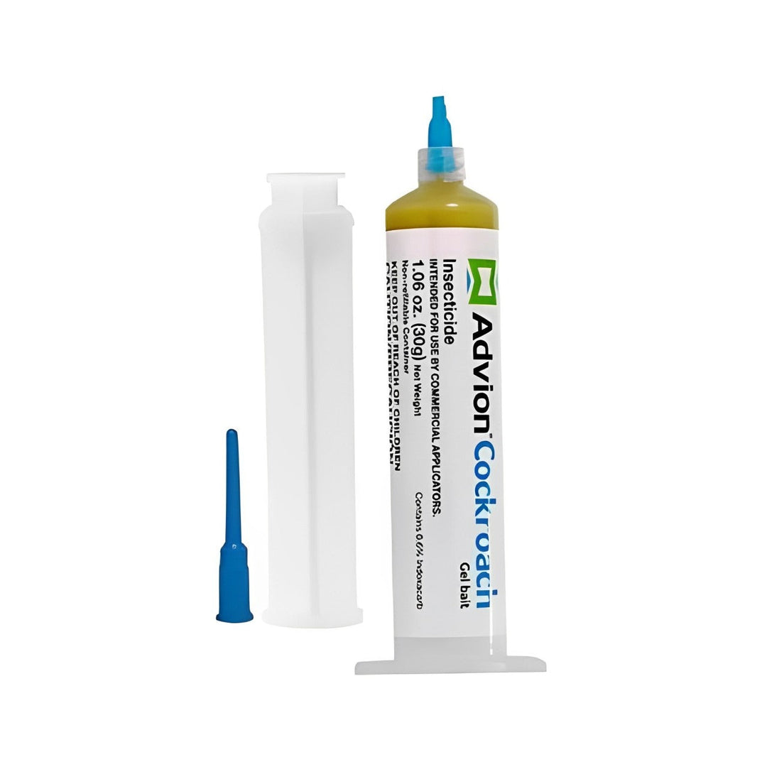 RoachStop Gel Bait applicator tube for fast & safe cockroach control. Effective indoor/outdoor pest management.
