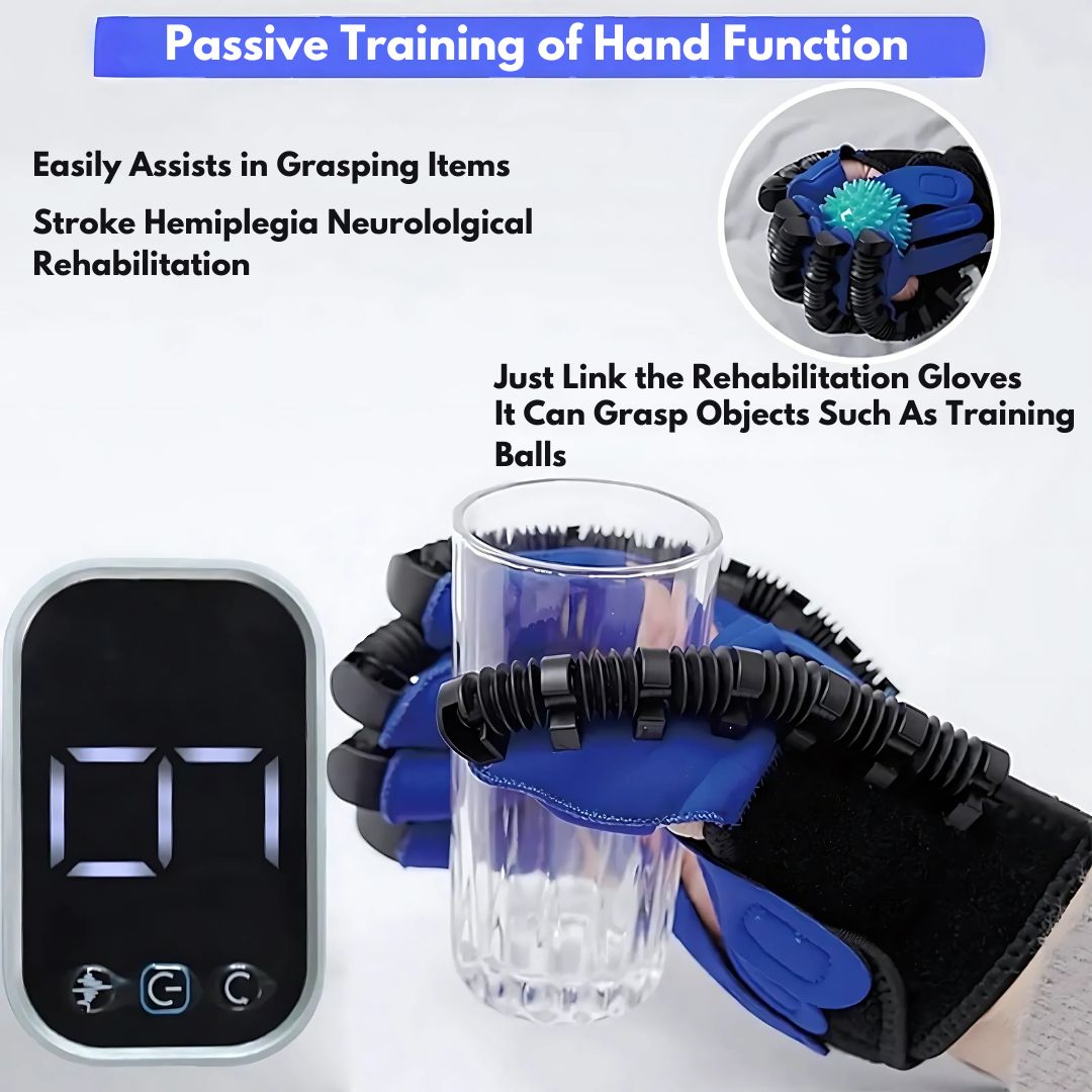 Robotic rehabilitation gloves with smart assistance, flexible fingers, lightweight, and comfortable for hand recovery therapy