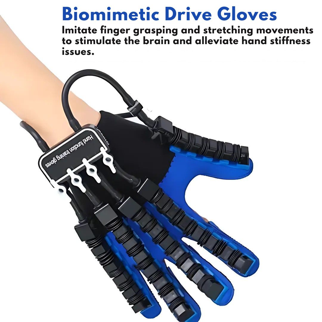 Robotic rehabilitation gloves with smart assistance, flexible fingers, lightweight, and comfortable for hand recovery therapy