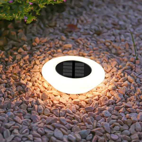Wireless solar outdoor light, rust-proof garden stake, IP65 weatherproof, perfect for pathway & landscape decor.