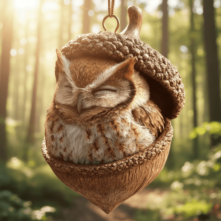 Whimsical woodland animal Christmas ornaments, rustic style decor for any holiday tree.
