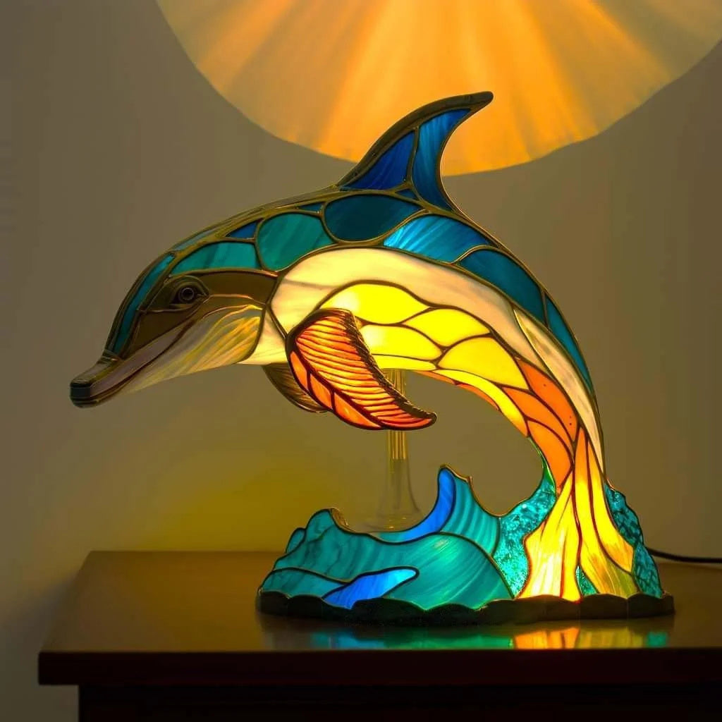"Sculptural artistic table lamp with modern design, providing ambient lighting; features unique decorative centerpiece appeal