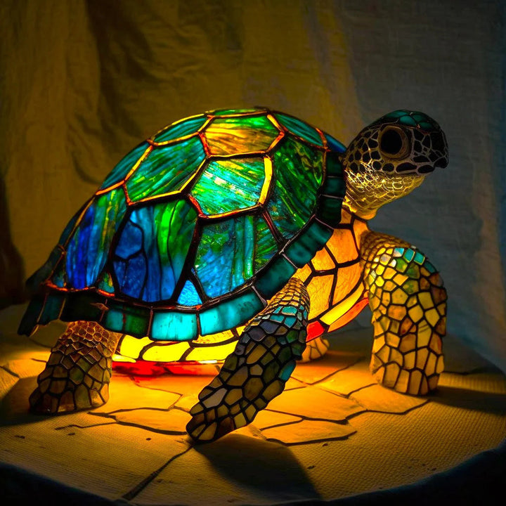 "Sculptural artistic table lamp with modern design, providing ambient lighting; features unique decorative centerpiece appeal