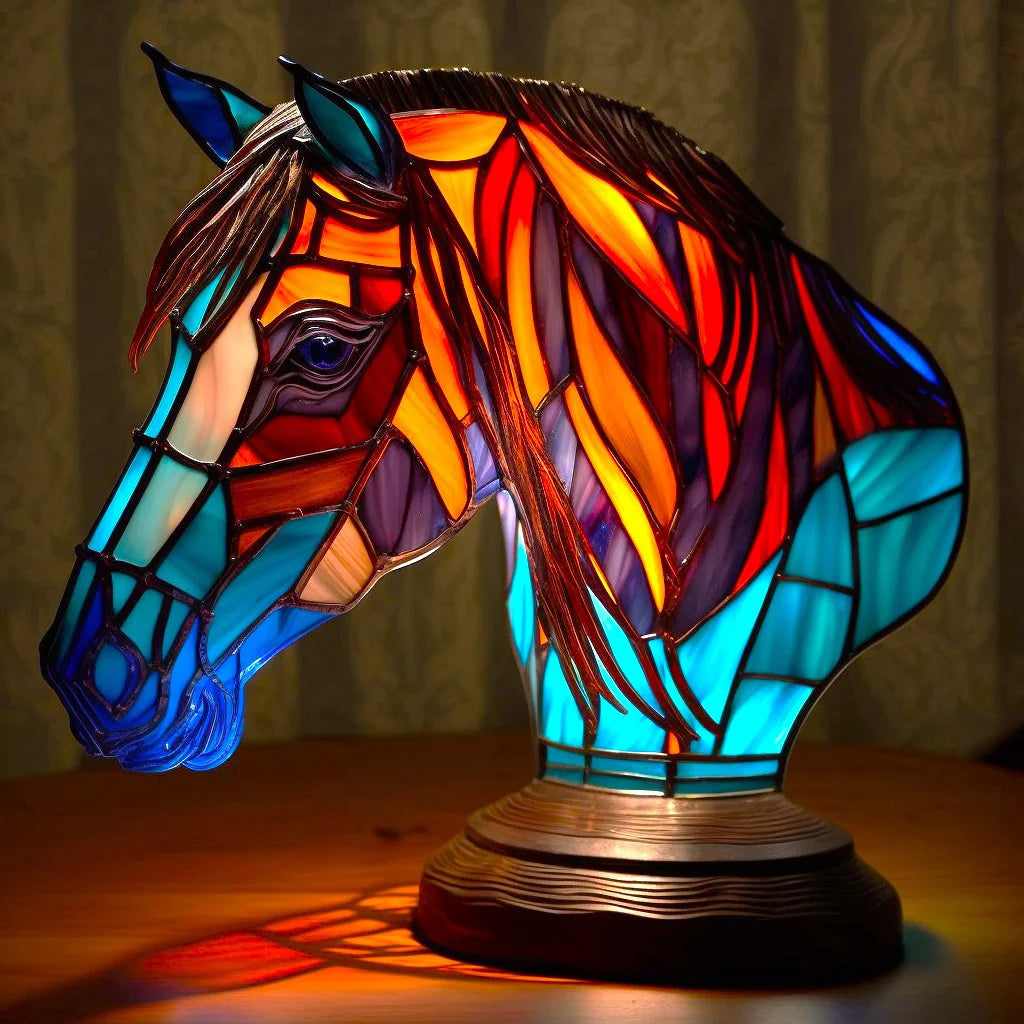 "Sculptural artistic table lamp with modern design, providing ambient lighting; features unique decorative centerpiece appeal