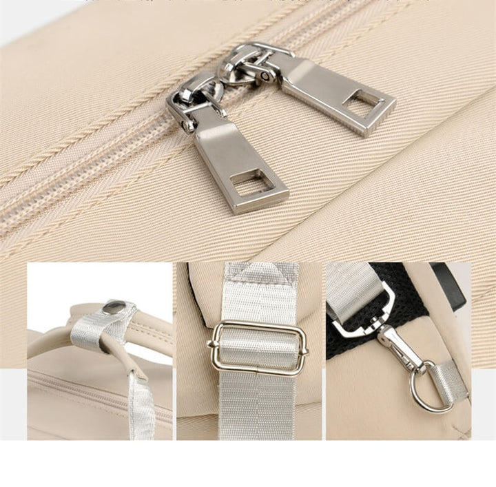 Slim profile anti-theft backpack for men & women. Secure hidden zippers & convenient USB charging for daily use.