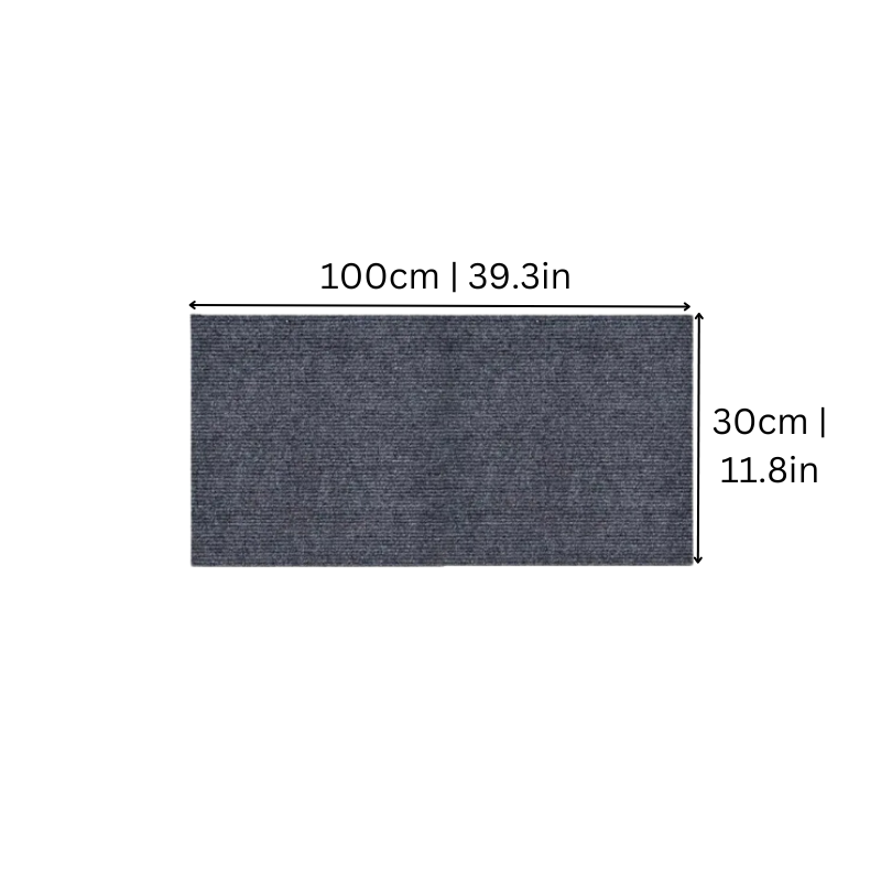 Adhesive cat scratcher mat, a versatile furniture protector & pet accessory for happy cats.