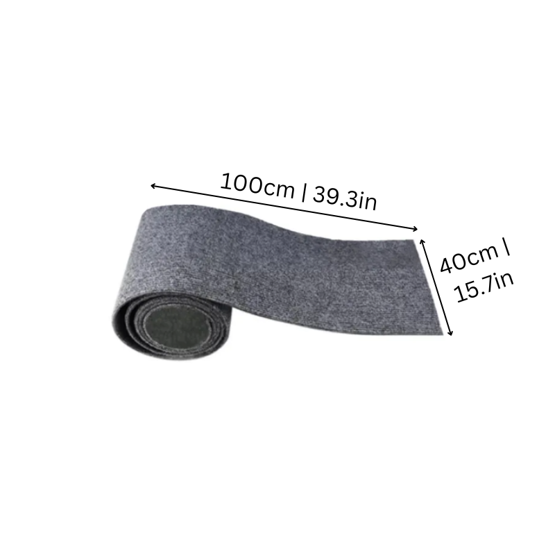 Self-adhesive scratch mat for cats. Ideal pet furniture protector, keeps sofas safe from claws.