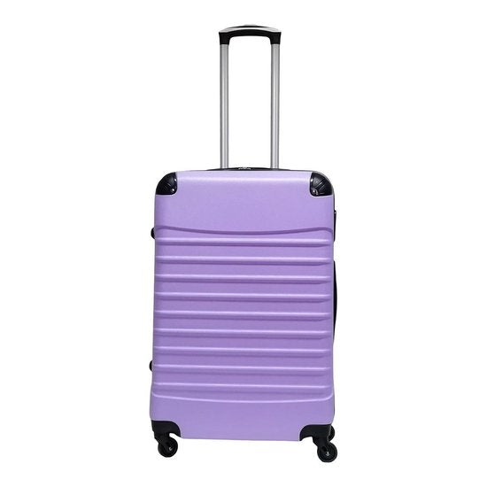 Secure Siena unisex hard shell suitcase, durable spinner luggage for peace of mind.